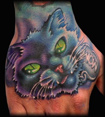 Jeff Ensminger - Black cat hand